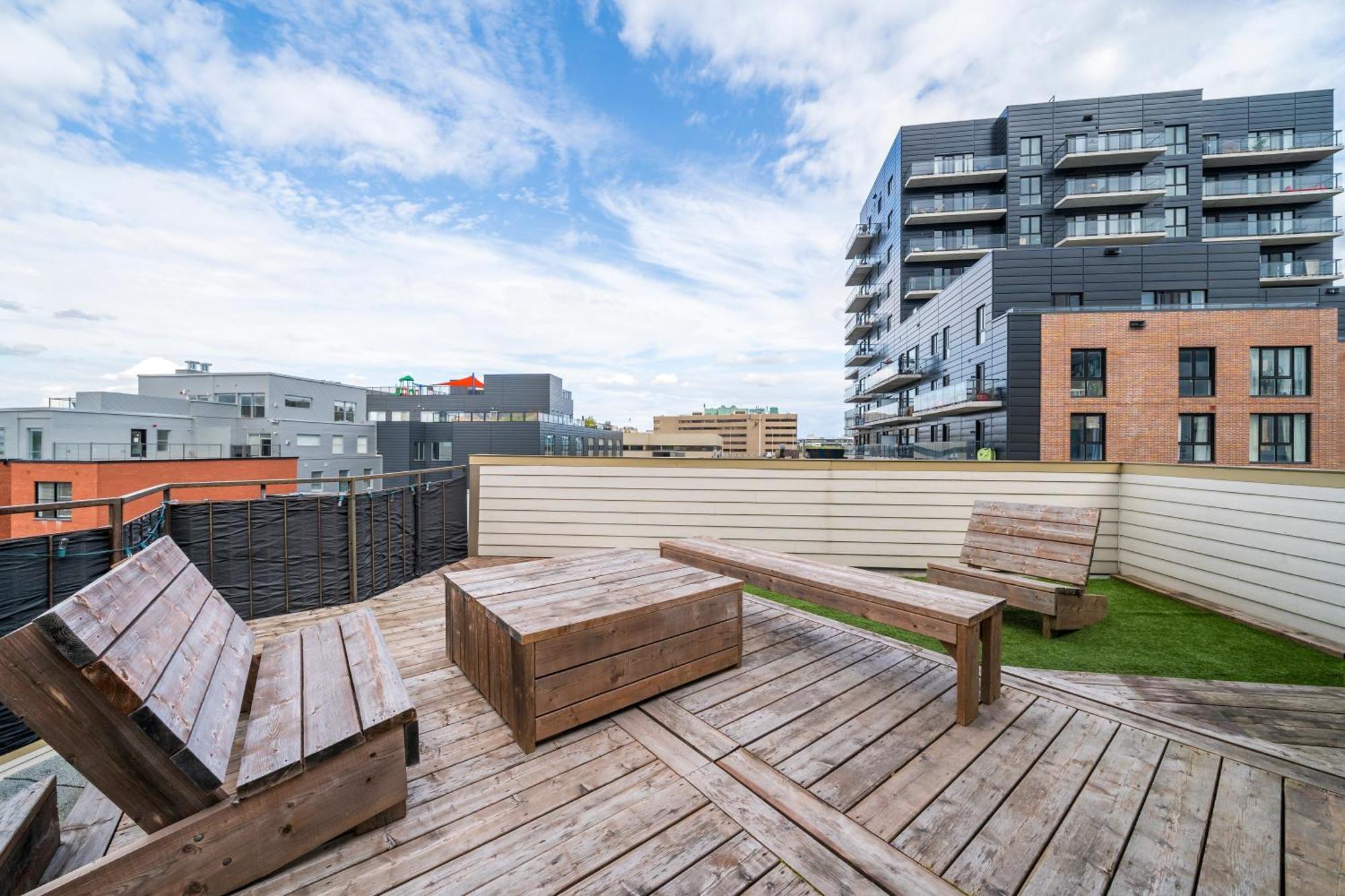 Ferienwohnung Heaven'S Garden / / Luxury Penthouse Downtown Québec Exterior foto